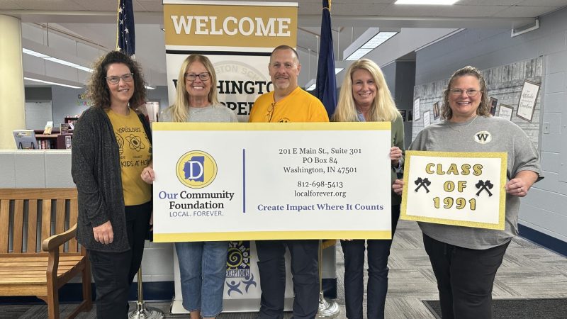 Class of 1991 Donation to the Washington Primary Playground Fund